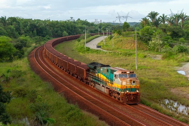 EFC Transporte escoamento minério de ferro Estrada de Ferro Carajás Vale ferrovia