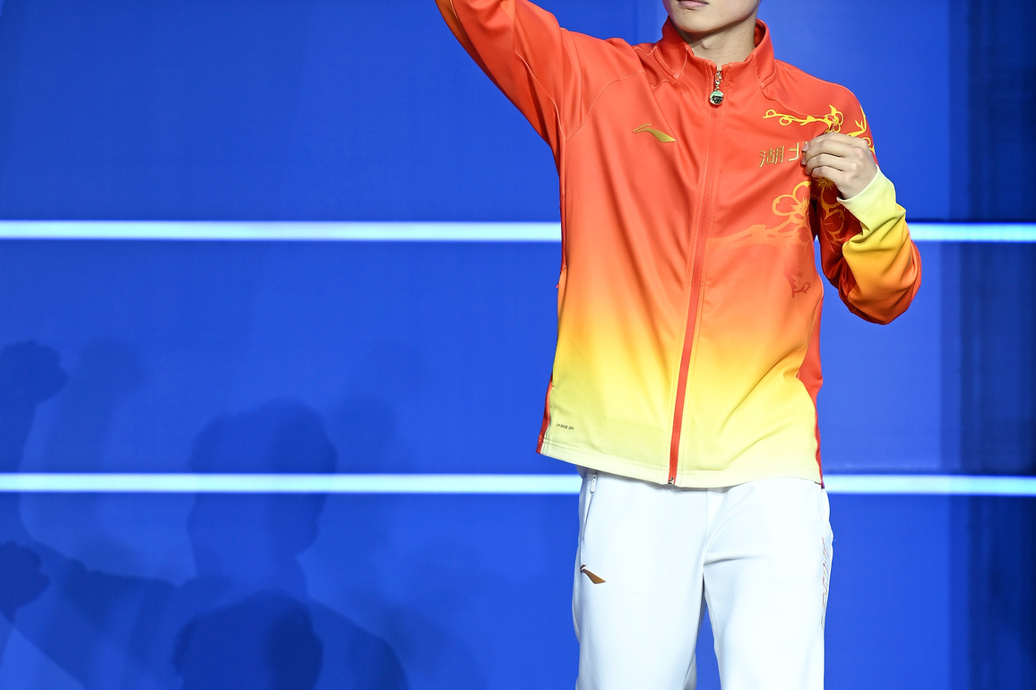 (SP)CHINA-15TH NATIONAL GAMES-DIVING-MEN'S 3M SPRINGBOARD-FINAL (CN)