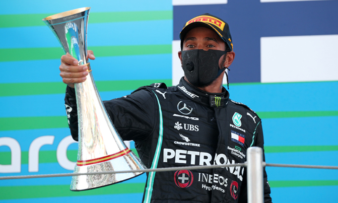 'In a daze' Hamilton sweeps to record-breaking win in Spain 'In a daze' Hamilton sweeps to record-breaking win in Spain