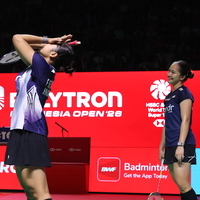(SP)INDONESIA-JAKARTA-BADMINTON-INDONESIA OPEN-WOMEN'S DOUBLES-SEMIFINALS