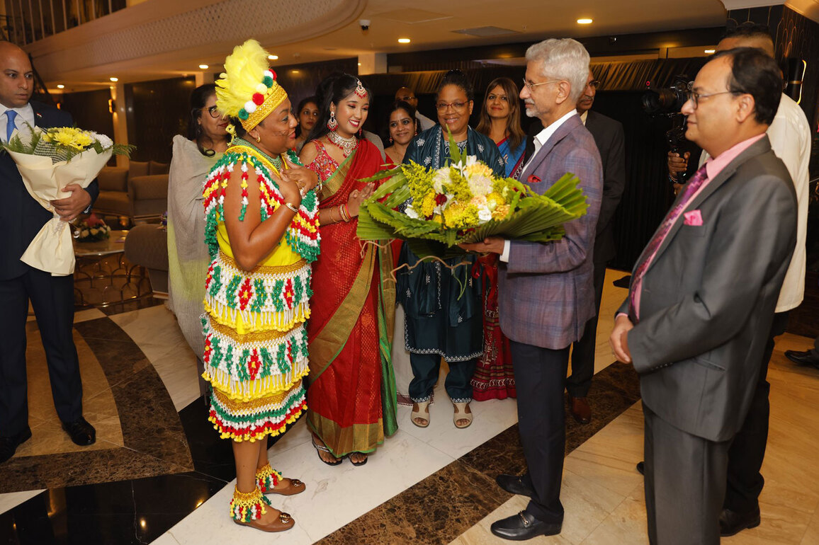 "India sees family, not just a partner": EAM Jaishankar hails "civilizational connect" on maiden visit to Suriname