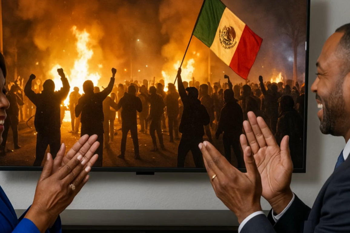 Alabama's Democrats are absolutely silent on the violence taking place in Los Angeles right now