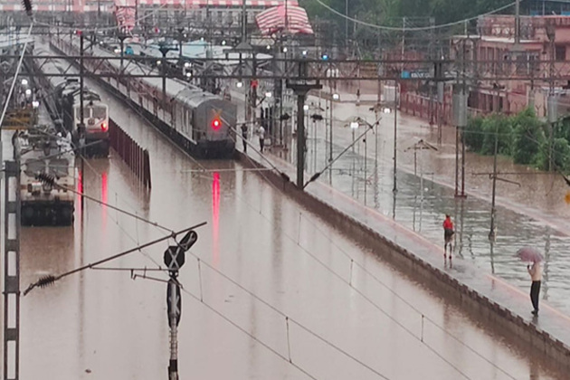 Rajasthan: Severe waterlogging in Sawai Madhopur after heavy rain