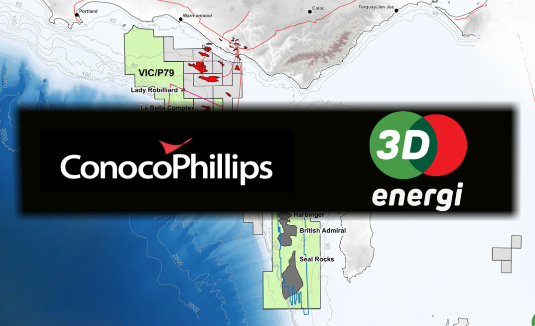 ConocoPhillips move to buy out 3D Energi's 20% stake in Otway Basin permit