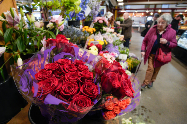 CANADA-VANCOUVER-VALENTINE'S DAY-BUSINESS