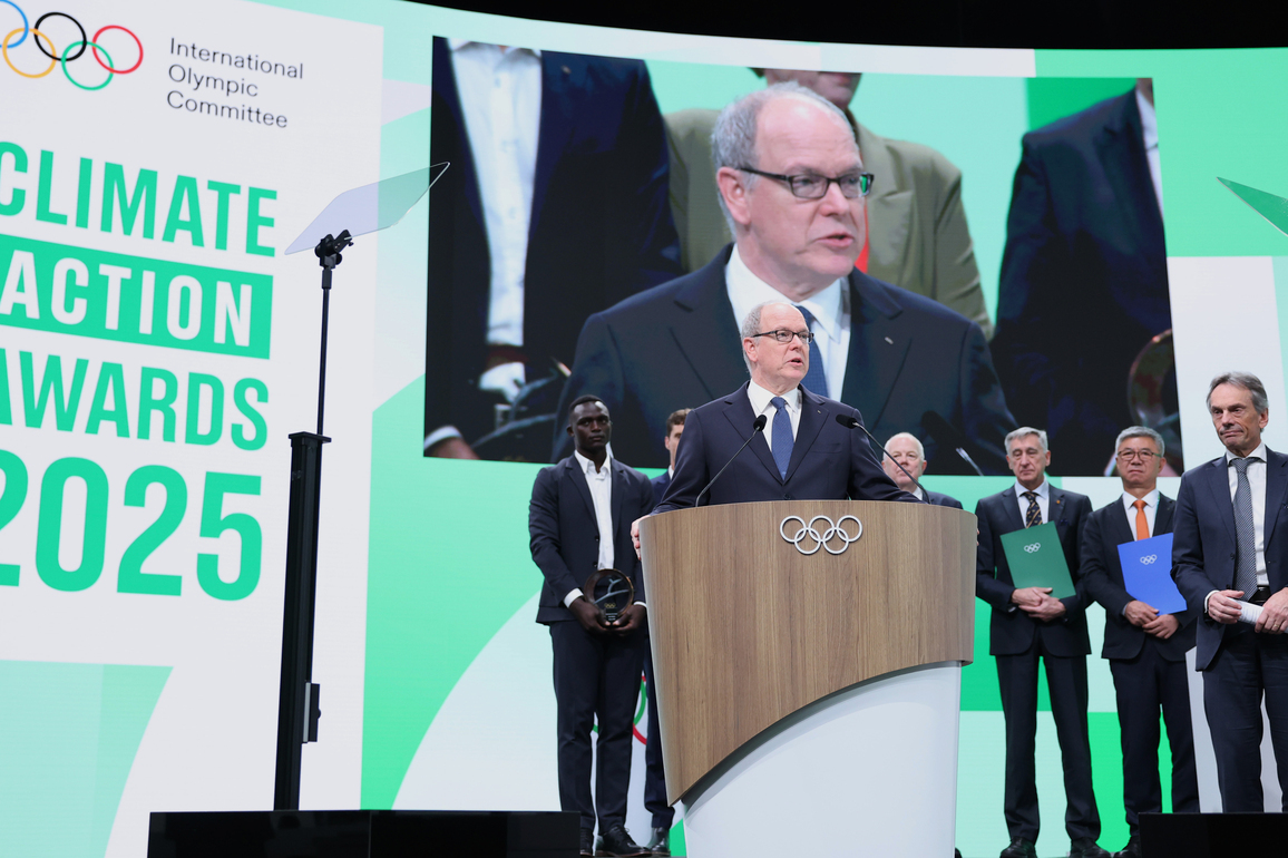 (MICO2026)ITALY-MILAN-IOC-CLIMATE ACTION AWARDS 2025