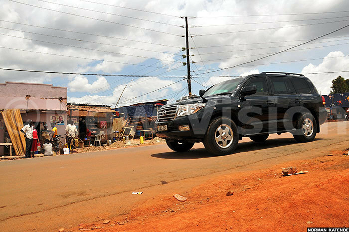  mama babazis vehicle pictured here at ampewo on aturday