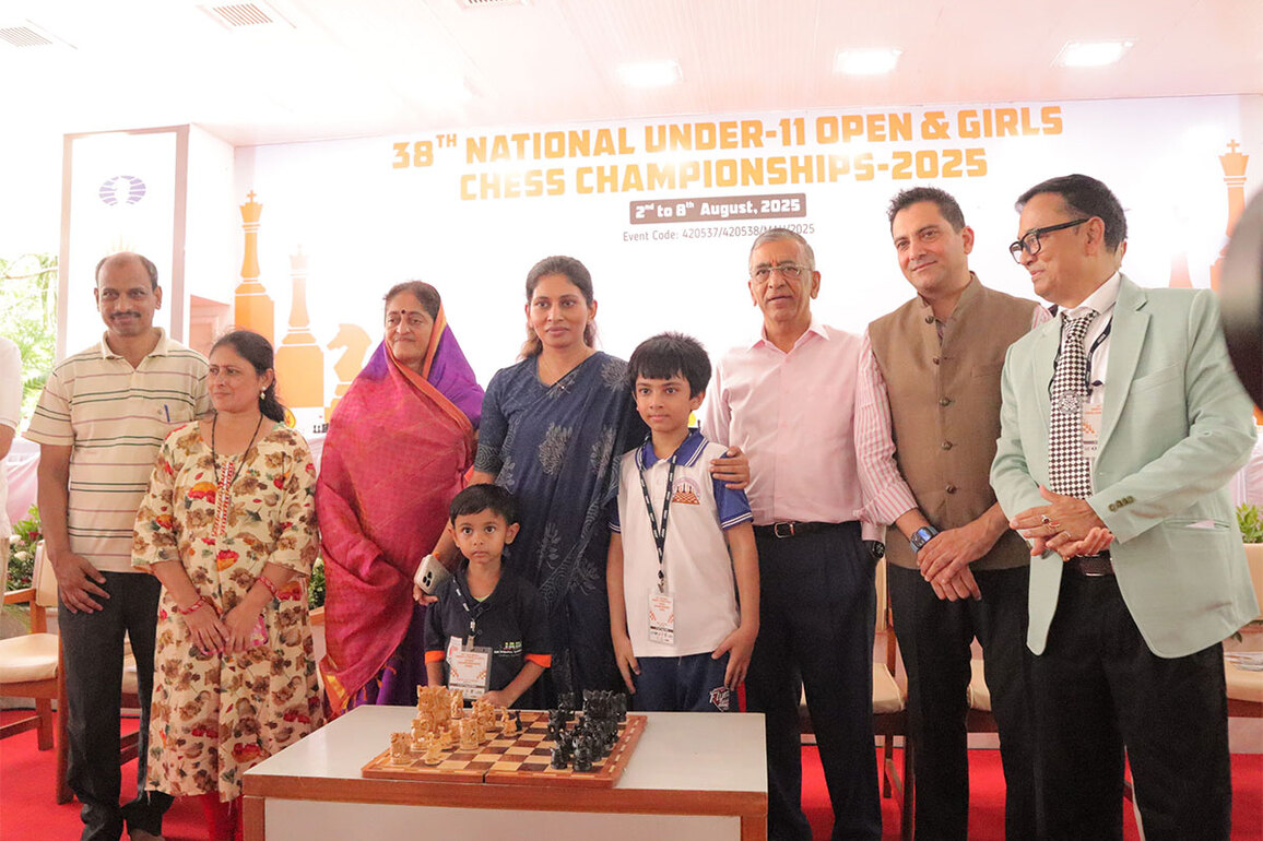 India's next chess prodigies gather in Jalgaon: Union Minister Raksha Khadse inaugurates 38th National Under-11 Championship