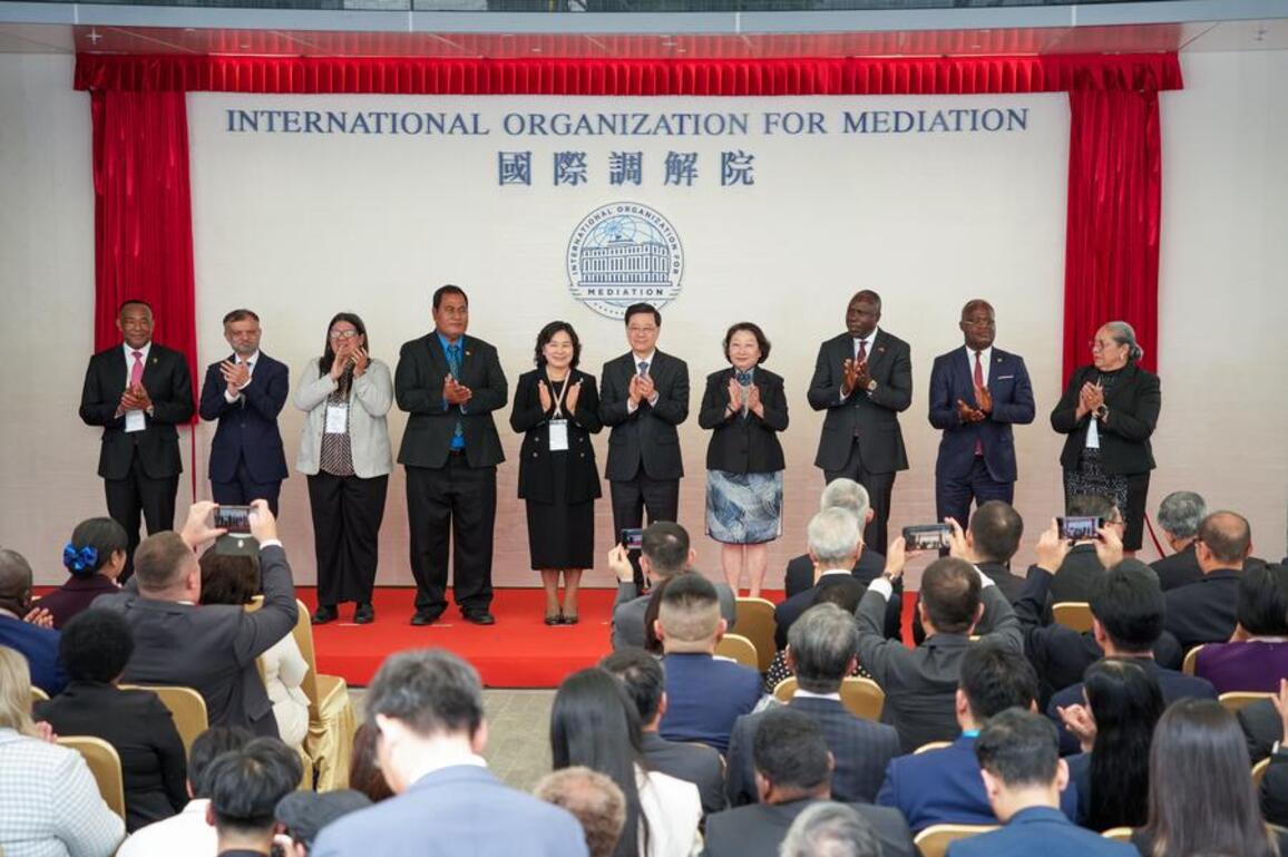 IOMed's secretary-general eyes Hong Kong emerging as "capital of mediation"