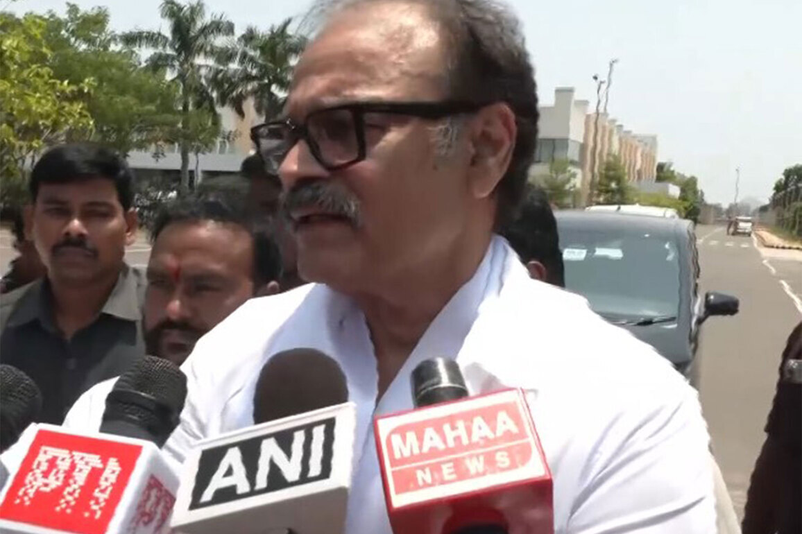 Andhra: Lingamaneni Ramesh files nomination for Rajya Sabha elections as JSP candidate