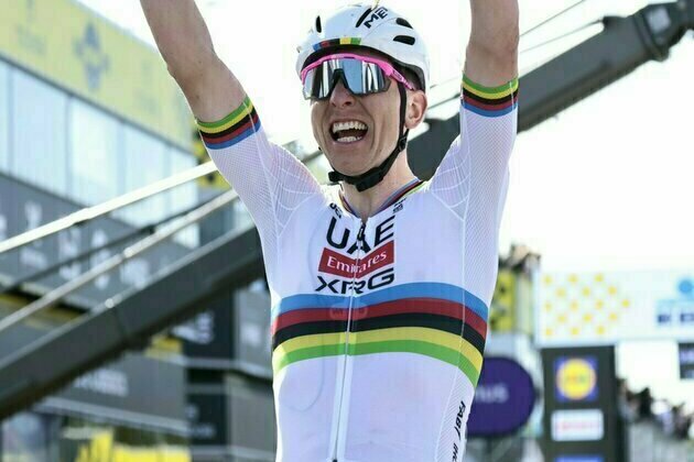 UAE Team Emirates-XRG's Pogaar wins Tour de Flanders title