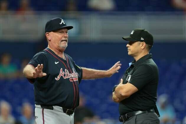 Career milestone win on line for Braves manager Brian Snitker vs. Cubs