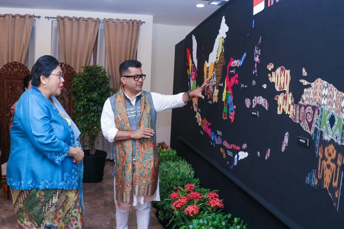 MoS Margherita attends 80th anniversary of Independence Day and Armed Forces Day of Indonesia