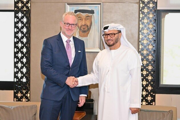 Anwar Gargash meets Senior Advisor to Prime Minister of Canada