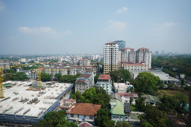 MYANMAR-YANGON-EARTHQUAKE-AFTERMATH