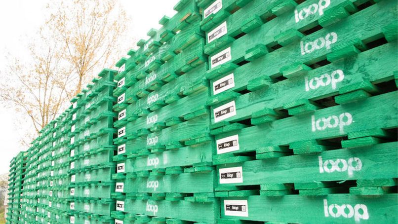  Bright green pallets in production as The Pallet LOOP ramps up for May roll out