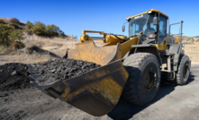 A SDLG L968F wheel loader being used at a Yurtsever Group coal mine in Turkey.  