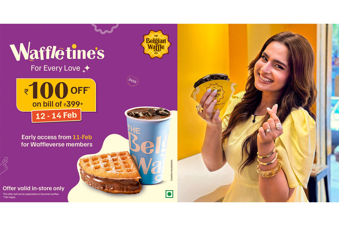 The Belgian Waffle Co Introduces Waffletine's with Shararat Fame, Ayesha Khan