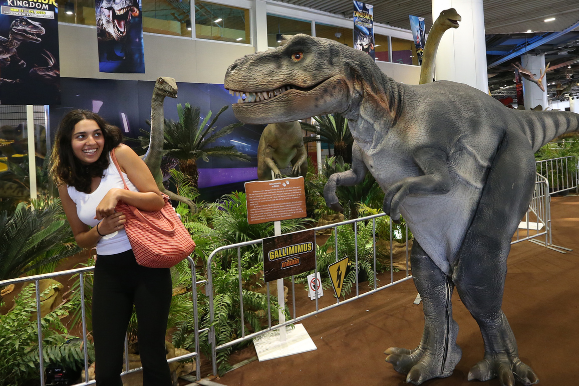 THAILAND-BANGKOK-DINOSAUR-EXHIBITION