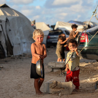 MIDEAST-GAZA-REFUGEE CAMP-DISPLACED PEOPLE