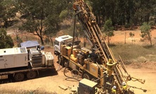 Drilling at Lewis Ponds earlier this year