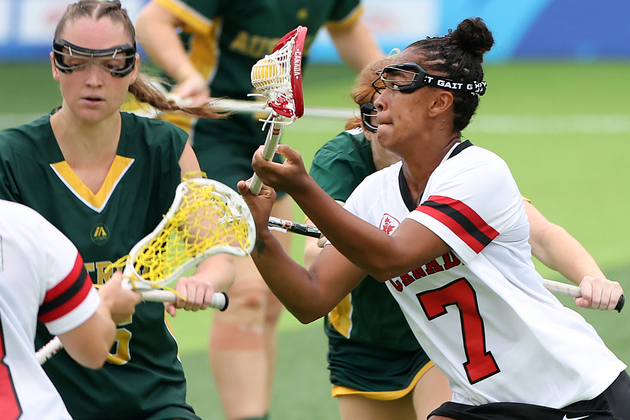 (SP)CHINA-CHENGDU-THE WORLD GAMES 2025-LACROSSE-WOMEN-SEMIFINALS-CAN VS AUS (CN)