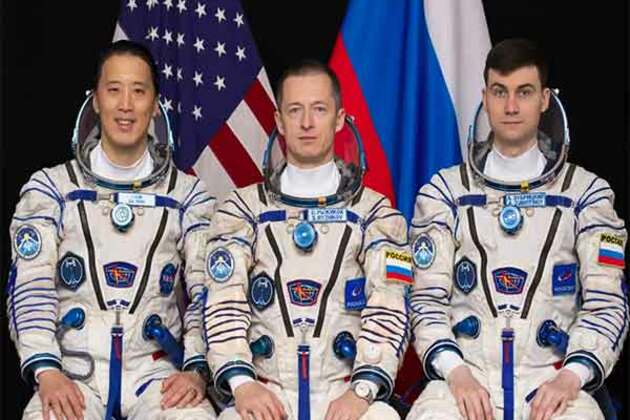 Russia spacecraft lifts off to ISS with NASA astronoaut, 2 Russian cosmonauts