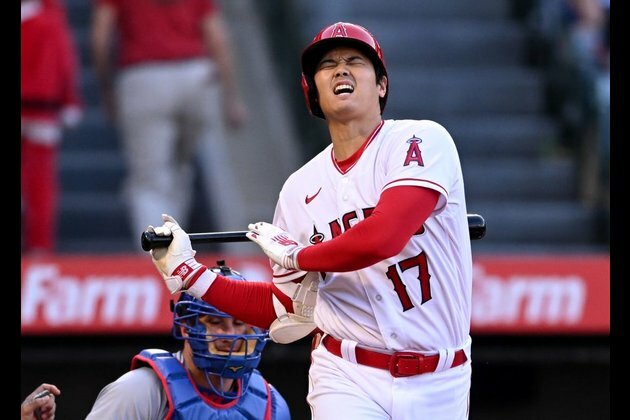 Jo Adell homers in season debut as Angels sweep Cubs