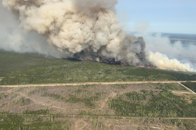 CANADA-MANITOBA-WILDFIRE