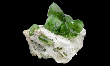 Peridot specimen from Pakistan