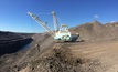 A dragline at BMA's Saraji mine in Queensland.