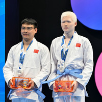 (SP)CHINA-CHENGDU-THE WORLD GAMES 2025-JU-JITSU-MIXED DUO PARA VISUAL-FINALS (CN)