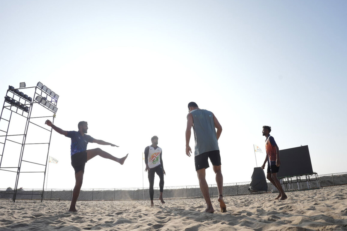 Khelo India Beach Games a platform to express skills on naturally beautiful surface: Union Sports Minister Mandaviya