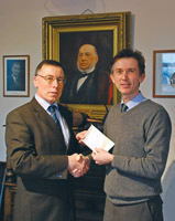 Laurence clocks up 40 years