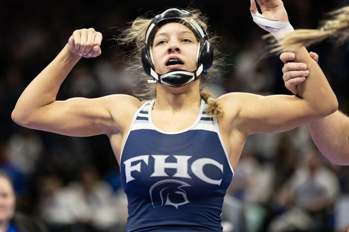Francis Howell Central's Kailey Benson does it again- All-Metro girls wrestler of the year