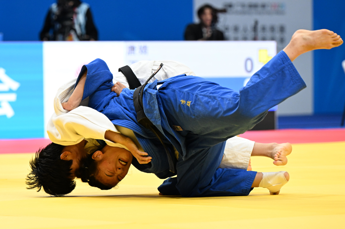 (SP)CHINA-15TH NATIONAL GAMES-JUDO-WOMEN'S -63KG-FINAL (CN)