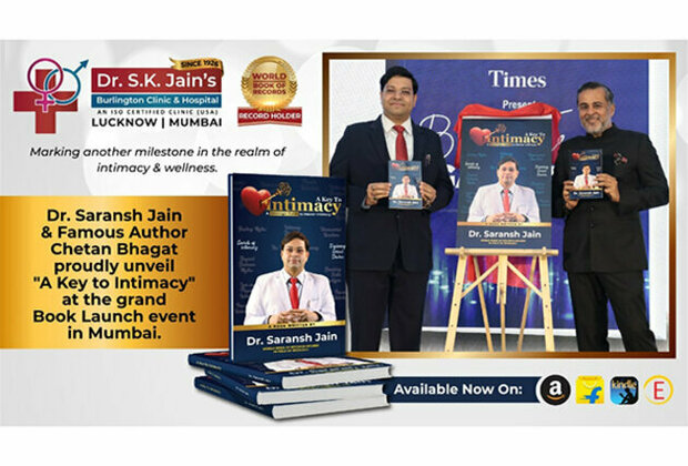 World Record Holder Dr. Saransh Jain Launches His Revolutionary Book 'A Key to Intimacy'