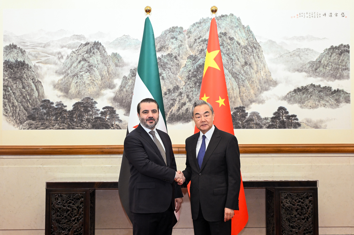 CHINA-BEIJING-WANG YI-SYRIAN FM-TALKS (CN)
