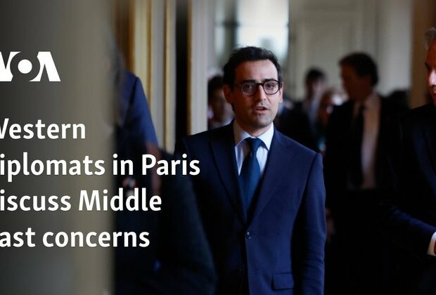 Western diplomats in Paris discuss Middle East concerns