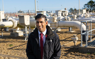 The Prime Minister Rishi Sunak at Bacton Oil & Gas Terminal in Norfolk this week | Credit: Simon Walker / Downing Street