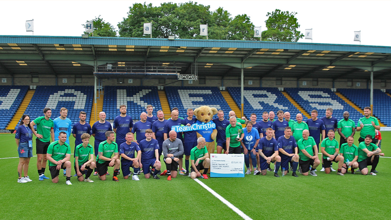 Jewson vs Howarth charity football match raises over £12,000