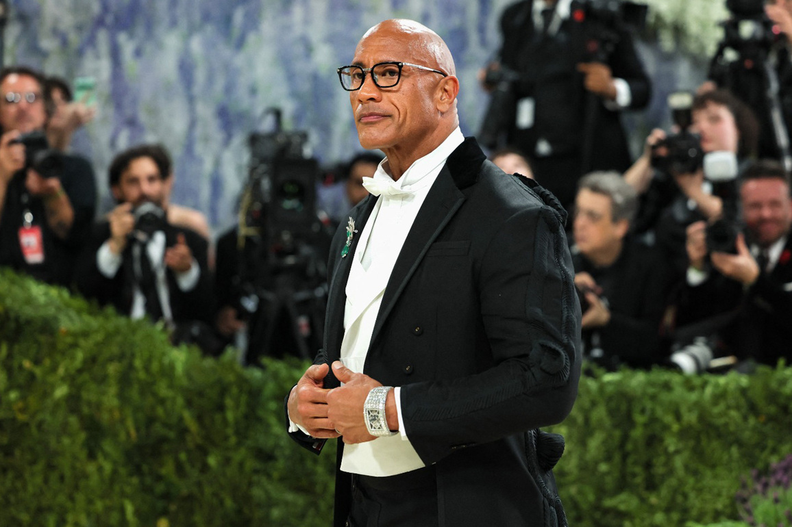 Dwayne Johnson rocks skirt look at Met Gala 2026, says "most masculine men wear lavalavas and skirts"