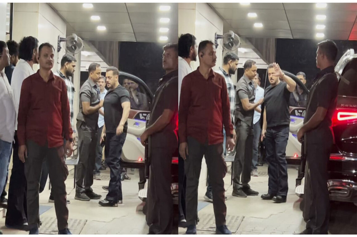 Salman khan attends parents Salim, Salma's 61st wedding anniversary