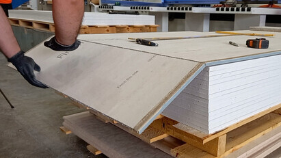 New Score & Snap Tile Backer Board from Euroform