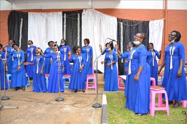 St Cecilia Lubaga Cathedral Choir in action during their Christmas Concert at the Cathedral