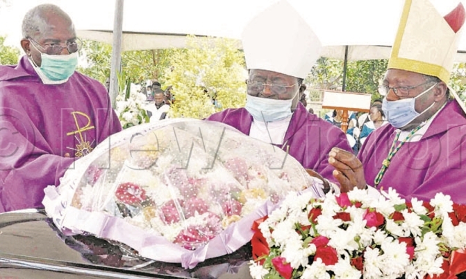 Repent, Archbishop Lwanga tells church raiders Repent, Archbishop Lwanga tells church raiders