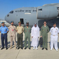 UAE: IAF contingent comprising Suryakiran Aerobatic Team, Tejas fighters arrives for Dubai Air Show