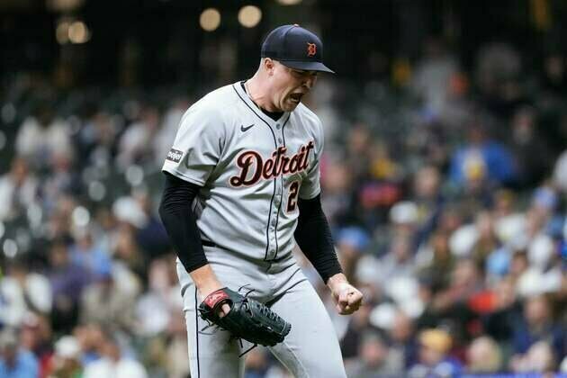 Tarik Skubal, Tigers roll past Brewers