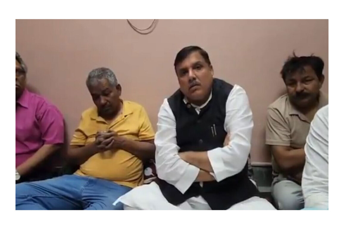 "Not an accident, it is murder": AAP MP Sanjay Singh on Palam fire tragedy