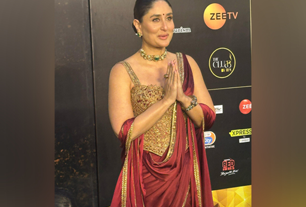 Kareena Kapoor stuns in red and gold outfit at IIFA Digital Awards 2025